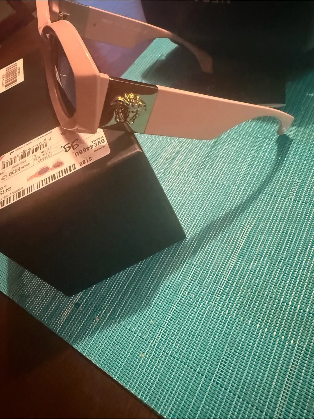 Designer Versace Pink Sunglasses